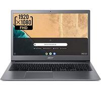 Acer Chromebook 715, Intel Core i3-8130U, visualización Full HD 1080p de 15,6", 4 GB DDR4, 128 GB eMMC - CB715-1W-35ZK, gris acero