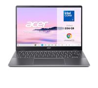 Acer Chromebook Plus 514 CB514-6H, Ordenador Portátil 14" WUXGA (Intel Core 3 N355, 8GB RAM, 256 GB SSD, ChromeOS) Gris, QWERTY + 12 meses de Google AI Pro con Gemini Pro y 5TB de almacenamiento