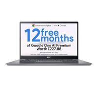 Acer Chromebook Plus 515 CB515-2H - Ordenador portátil Intel Core i5-1235U, 8 GB, 256 GB SSD, tarjeta gráfica integrada, FHD de 15,6", Google Chrome OS, Iron