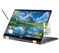 acer Chromebook Spin 714 Laptop con pantalla táctil, WUXGA de 14 pulgadas (1920 x 1200), Intel de 13ª generación de 10 núcleos i5-1335U, 8 GB de RAM, SSD de 256 GB, teclado retroiluminado, Thunderbolt