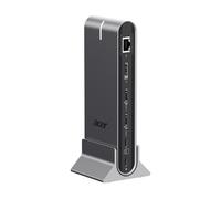 Acer Estación de Acoplamiento 15 en 1 | USB 3.2 Gen 1, Tipo C | 100 W | Plata