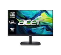 Acer EK251Q EBI - Monitor 25" Full HD IPS 100 Hz (62,2 cm, 1920x1080, 16:9, 250 Nits, Tiempo de Respuesta 1ms VRB, AMD FreeSync, ZeroFrame, 1xVGA/1xHDMI 1.4) Monitor PC, Color Negro