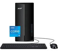 acer Escritorio Aspire TC-1760-UA92, 12ª generación Intel Core i5-12400 de 6 núcleos (hasta 4.4 GHz), RAM DDR4 de 32 GB, SSD de 1 TB, DVD 8X, Intel Wireless Wi-Fi 6 AX201, Bluetooth, Windows 11 Home+