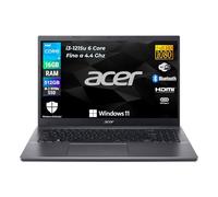 acer Extensa 15, PC portátil Intel i3-1215u 6 Core 3.3 GHz, RAM 16 GB, SSD 512 GB, pantalla 15,6" FHD, Notebook con Win 11 Pro, garantía Italia