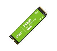 Acer FA200 M.2 2280 SSD 4TB: PCIe 4.0 NVMe Gen4x4 con HMB y SLC, velocidad de lectura de hasta 7200 MB/s, unidad interna de estado sólido para laptop, PC de escritorio y compatible con PS5
