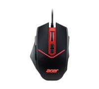 acer GP.MCE11.01R - Ratón Gaming Nitro (Mano Derecha, USB Tipo A, Óptico 4200 dpi) Color Negro y Rojo