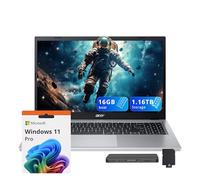 acer Laptop Aspire 3, pantalla FHD de 15.6 pulgadas, AMD Ryzen 7 7730U, 16 GB de RAM, 1.16 TB de almacenamiento (SSD de 1 TB + juego de estación de acoplamiento de 160 GB), gráficos AMD Radeon