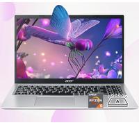 acer Laptop Aspire 3 Premium con teclado retroiluminado | CPU AMD Ryzen 5 7530U | Pantalla IPS FHD de 15.6 | 64 GB de RAM | SSD PCIe de 1 TB | Tipo C | Wi-Fi 6 | Elegante y portátil | Windows 11 Pro