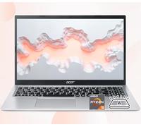 acer Laptop Aspire 3 Premium con teclado retroiluminado | CPU AMD Ryzen 5 7530U | Pantalla IPS FHD de 15.6 | 64 GB de RAM | SSD PCIe de 1 TB | Tipo C | Wi-Fi 6 | Elegante y portátil | Windows 11 Pro