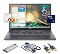 acer Laptop Aspire 5, computadora portátil con pantalla táctil FHD IPS de 15.6 pulgadas para estudiantes y negocios, Intel Core i5-13420H, 8GB LPDDR5 RAM, 1TB SSD, cámara web, Wi-Fi 6, HDMI, con