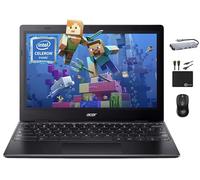 Acer Laptop Chromebook 311 para negocios de estudiantes 2025, procesador Intel N4500 de doble núcleo, pantalla HD de 11.6 pulgadas, 4 GB de RAM, 192 GB (eMMC de 64 GB + tarjeta de 128 GB), cámara web,