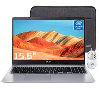 acer Laptop Chromebook 315, Intel Celeron N4020 (hasta 2.8 GHz), pantalla HD de 15.6 pulgadas, 4 GB de RAM, eMMC de 64 GB, gráficos Intel UHD, batería de larga duración, WiFi, Bluetooth, Chrome OS,
