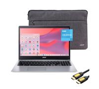acer Laptop Chromebook 315, pantalla HD antirreflejos de 15.6 pulgadas, Intel Celeron N4020, 4 GB de RAM, 64 GB eMMC, cámara web, teclado, Wi-Fi, USB-C, Bluetooth, batería de larga duración de 12.5