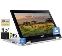 Acer Laptop convertible 2 en 1 X360 Chromebook Spin 2 en 1 para estudiantes, procesador Intel Celeron N4000 de doble núcleo, IPS táctil HD de 11.6 pulgadas, 4 GB de RAM, eMMC de 64 GB, Wi-Fi 5, Chrome