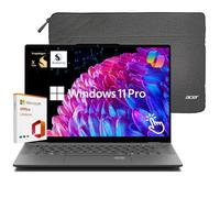 acer Laptop Swift 14, pantalla táctil de 14.5 pulgadas 2560 x 1600 120Hz, procesador Snapdragon X Elite de 12 núcleos, 16 GB LPDDR5X 2 TB SSD, batería de 26 horas, WiFi 7, FP, Copilot AI, Windows 11