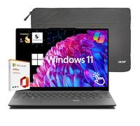 acer Laptop Swift 14, pantalla táctil de 14.5 pulgadas, 2560 x 1600 120Hz, procesador Snapdragon X Elite de 12 núcleos, 16 GB LPDDR5X 512 GB SSD, batería de 26 horas, WiFi 7, FP, Copilot AI, Windows