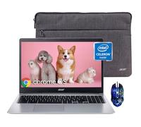 ACER Newest Chromebook 315 Laptop para Negocios, visualización HD de 15,6 Pulgadas, Intel Celeron N4020(hasta 2,8 GHz), 4 GB RAM 64 GB eMMC, gráficos Intel UHD, batería de Larga duración, cámara Web