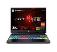 Acer Gaming Nitro 16 - Ordenador portátil (16 pulgadas, 165 Hz, AMD Ryzen 7 7840HS, 16 GB de RAM DDR5, SSD de 1 TB, Nvidia GeForce RTX 4060, WiFi 6E, teclado retroiluminado RGB en inglés, Windows