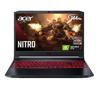 Acer Nitro 5 AN515-45-R83Z - Laptop para juegos, procesador AMD Ryzen 5 5600H Hexa-Core | NVIDIA GeForce GTX 1650 | Pantalla IPS FHD 144Hz de 15.6 pulgadas | DDR4 de 8 GB | SSD NVMe de 256 GB | WiFi 6