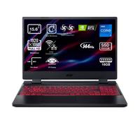 Acer Nitro 5 AN515-57 - Ordenador Portátil Gaming 15.6" Full HD IPS 144Hz (Intel Core i5-11400H, 16GB RAM, 512GB SSD, RTX 3050Ti, Sin Sistema Operativo) Color Negro - Teclado QWERTY