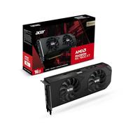 Acer Nitro AMD Radeon™ RX 7600 XT OC - 16GB VRAM GDDR6, HDMI, 3X DP - PCIe 4.0 - Doble Ventilador - Negro - Tarjeta gráfica