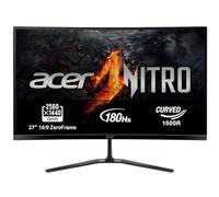 acer Nitro ED270U S3 - Monitor Gaming Curvo 27" WQHD 180 Hz (2560x1440, 16:9, 250 Nits, Tiempo de Respuesta 1ms VRB, AMD FreeSync, 2xHDMI 2.0/1xDP 1.2) Monitor PC Gaming, Negro