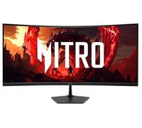 Acer Nitro EDA340CUR JEDA340CUR Zero Frame QHD 3440 x 1440 1500R 21:9 3440 x 1440 IPS Curved Gaming Monitor | AMD FreeSync Premium | hasta 120Hz | 1ms VRB | 1x 1.440 2 y 2X Display. Port