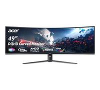 acer Nitro EI49 Gaming Monitor 49 pulgadas UltraWide DQHD 5120 x 1440 1000R 32:9 curvo AMD FreeSync velocidad de repetición de imagen de hasta 120 Hz 3 ms (G a G) 1 x 1.4 puerto de visualización y 2 x