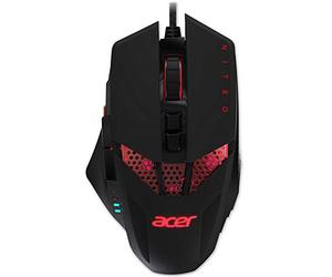 acer Nitro Gaming Mouse - Peso personalizable para maximizar tu juego, 8 botones y 6 luces DPI ajustables, negro (NMW810)
