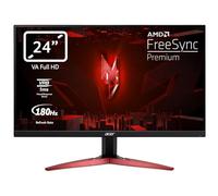 Acer Nitro KG241YS3biipf - Monitor Gaming 24" Full HD 180 Hz (60 cm, 1920x1080, 16:9, 250 Nits, Tiempo de Respuesta 1ms VRB, AMD FreeSync, 2xHDMI 2.0/1xDP 1.2) Monitor PC Gaming Color Negro