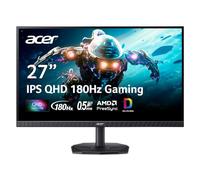 Acer Nitro KG271U N3bmiipipp Pantalla de Juego IPS QHD 2560 x 1440 AMD FreeSync hasta 180 Hz hasta 0,5 ms DCI-P3 95% Soporte HDR 10 Un Puerto de Pantalla 1.2 y Dos HDMI 2.0 X