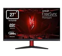 Acer Nitro KG272S3bmiipfx - Monitor Gaming 27" Full HD 180 Hz (69 cm, 1920x1080, 16:9, 250 Nits, Tiempo de Respuesta 1ms VRB, AMD FreeSync, 2xHDMI 2.0/1xDP 1.2) Monitor PC Gaming Color Negro