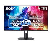 Acer Nitro - Monitor IPS MiniLED para juegos 4K UHD 3840x2160 de 31.5 pulgadas, AMD FreeSync Premium, frecuencia de actualización de 160 Hz a FHD 320 Hz (DFR), hasta 0.5 ms, 1 puerto de visualización