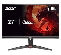 Acer Nitro - Monitor para juegos de 68.6 cm Wqhd 2560X1440 Ips para PC, Amd Freesync Premium, 300Hz, hasta 0.5Ms, 99% Srgb, Displayhdr 400, Ergostand, Vesa Mount, 1 x Dp 1.4 E 2 X HDMI 2.1, Xvv. 2722