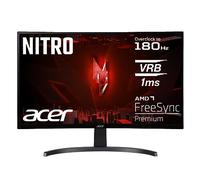Acer Nitro Nitro ED273 S3, Monitor Gaming Curvo 27" FullHD 180 Hz (1920x1080, 16:9, 250 Nits, Tiempo de Respuesta 1 ms, AMD FreeSync Premium, 2xHDMI, 1xDP 1.2), Monitor PC, Color Negro