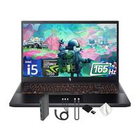 acer Nitro V 15.6 pulgadas Full HD IPS 165Hz Gaming Laptop, Intel i5-13420H, NVIDIA GeForce RTX 5050 8GB GDDR7, 32GB RAM, 3TB de almacenamiento (SSD PCIe de 2TB y acoplamiento de 1TB), teclado