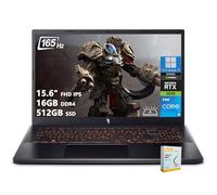acer Nitro V 15 Gaming Laptop | 15.6 pulgadas FHD IPS 165Hz | Intel 8-Core i5-13420H | 16GB DDR4 512GB SSD | GeForce RTX 5050 DLSS4 (hasta 440 tapas AI) | Teclado retroiluminado Win11 Pro con