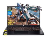 acer Nitro V 15 - Laptop para juegos de 15.6 pulgadas FHD IPS 165Hz Intel 8-core i5-13420H 64GB RAM 2TB SSD GeForce RTX 5050 GDDR7 DLSS4 (hasta 440 tapas de IA) Thunderbolt Wi-Fi6 Win11 ICP Hub