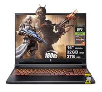 acer Nitro V 16 AI Gaming Laptop 16 pulgadas WUXGA IPS 180Hz AMD 6-core Ryzen 5 240 32GB DDR5 2TB SSD GeForce RTX 5050 (hasta 421 tapas AI) retroiluminado Wi-Fi6E Type-C Win11 con hub ICP