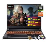 acer Nitro V 16 Gaming Laptop de 16 pulgadas WUXGA IPS 165Hz AMD Zen 4 Octa-Core Ryzen 7 8845HS (Beats i7-12700H) 32GB RAM 4TB SSD GeForce RTX 4060 8GB retroiluminado Win11 con accesorio ICP