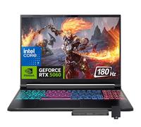 acer Nitro V 16S 16 pulgadas WUXGA 180Hz Gaming Laptop, Intel Core 7 240H, GeForce RTX 5060 8GB GDDR7, 16GB DDR5, 2TB de almacenamiento (1TB SSD+1TB estación de acoplamiento), teclado retroiluminado