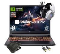 acer Nitro V - Laptop para juegos WUXGA de 16 pulgadas, AMD Ryzen 7 260 de 8 núcleos, NVIDIA GeForce RTX 5050, WUXGA 180Hz IPS, 32GB RAM, 2TB SSD, WiFi 6, teclado retroiluminado, con cable HDMI Mytrix
