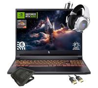 acer Nitro V - Laptop para juegos WUXGA de 16 pulgadas, AMD Ryzen 7 260 de 8 núcleos, NVIDIA GeForce RTX 5050, WUXGA 180Hz IPS, 32GB RAM, 2TB SSD, WiFi 6, teclado retroiluminado, con cable HDMI Mytrix