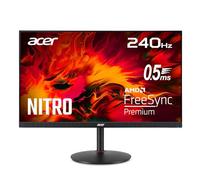 Acer Nitro XV272U W2, Monitor Gaming 27" WQHD LED (2560x1440, 16:9, 400 Nits, Tiempo de Respuesta 0.50 ms (VRB), 240Hz FreeSync Premium, 2xHDMI 2.1/1xDP 1.4), Monitor PC, Color Negro