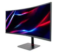 Acer Nitro XV345CUR X - Monitor para gaming, 34 pulgadas (86 cm), UWQHD, VA, 240 Hz DP, 100 Hz HDMI, 1 ms/0,5 ms (GTG, mín.), 2 x DP 1.4, 2 x HDMI 2.0, curvado, altura regulable, FreeSync Premium