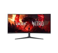 Acer Nitro XZ0 (XZ340CUJ0bmiiphx) 34.0" WQHD Gaming Curved 86,4 cm (34,0 pulgadas), VA, 120 Hz, 99% sRGB, 2x HDMI (2.0), DP (1.4), altavoces, altura ajustable