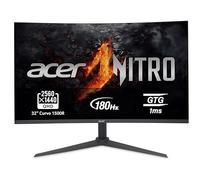 Acer Nitro XZ320QU S3 - Monitor Gaming 31,5" WQHD 180 Hz (80 cm, 2560x1440, 16:9, 250 Nits, Tiempo de Respuesta 1ms VRB, AMD FreeSync, 2xHDMI 2.0/1xDP 1.4) Monitor PC Gaming, Negro