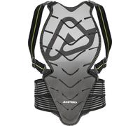Acerbis Comfort 2.0 Protector de espalda, negro/amarillo, Talla L/XL