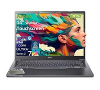 acer Ordenador portátil Aspire 14, Intel Core Ultra 7 258V, 32GB LPDDR5X, 1TB PCIe SSD, pantalla táctil WUXGA IPS de 14 pulgadas, Intel ARC 140, AI Copilot+ PC, WiFi 6E, teclado retroiluminado