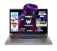 acer Ordenador portátil Gaming Predator Triton Neo • Procesador Intel Ultra 5 125H • RAM 16 GB DDR5 • SSD 1 TB • Pantalla 16,0 pulgadas Full HD IPS 165 Hz • Nvidia GeForce RTX 4050 6 GB GDDR6